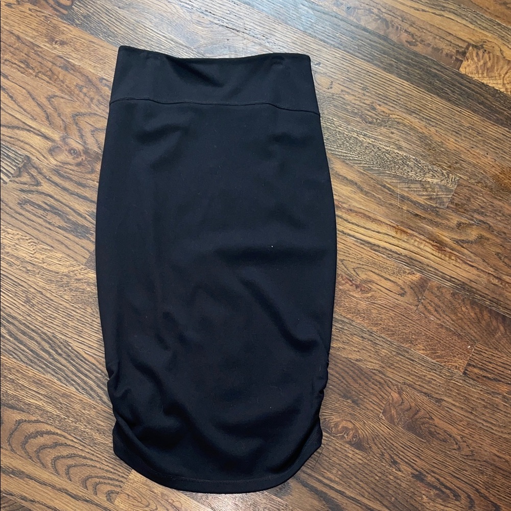 Alexander McQueen black pencil Skirt it40